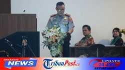 Wakapolda Jatim Gelar Minggu Kasih di GKJW Waru Sidoarjo, Ingatkan Bahaya Hoaks dan Bullying