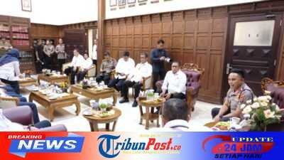 Perkuat Sinergi Penegakan Hukum, Kapolda Jatim Courtesy Call ke Pengadilan Tinggi Surabaya