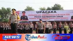 Kapolda Kaltim Pimpin Upacara Peringatan Hari Sumpah Pemuda ke-98 Tahun 2026