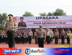 Kapolda Kaltim Pimpin Upacara Peringatan Hari Sumpah Pemuda ke-98 Tahun 2026