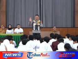 Polisi Jogo Sekolah : Polresta Malang Kota Edukasi Pelajar Bentengi Generasi Muda dari Narkoba dan Bullying