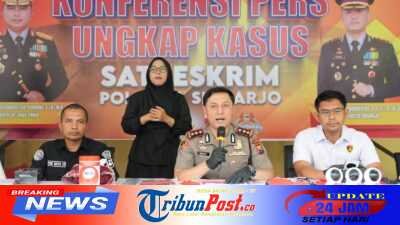 Polresta Sidoarjo Ungkap Penipuan Online Libatkan WNA Vietnam