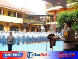 POLINDIK : Polres Kediri Perkuat Pendidikan Karakter Pelajar Cegah Hoaks dan Kenakalan Remaja