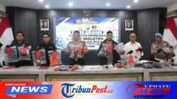 Polresta Malang Kota Gagalkan Rencana Kerusuhan Pasca – Aksi Damai, 12 Tersangka dan 4 Bom Molotov Diamankan